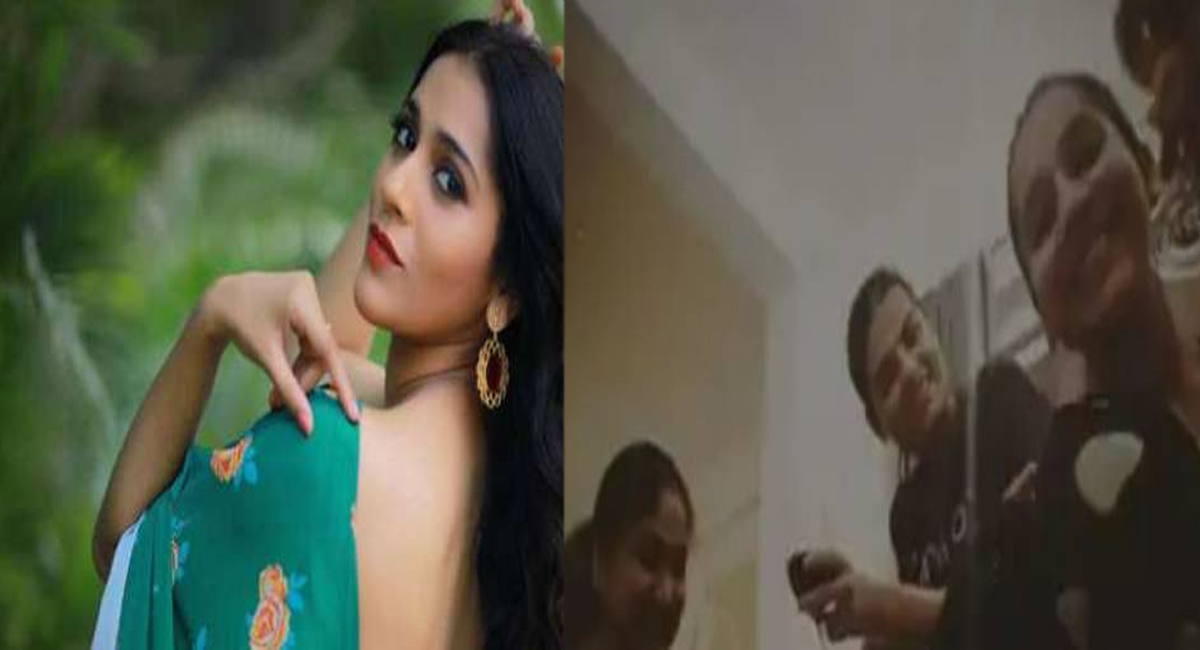 వీకెండ్ లో స్నేహితులతో కలిసి ఎంజాయ్ చేసిన రష్మీ.. వైరల్ అవుతున్న మందు గ్లాసు ఫోటోలు..!