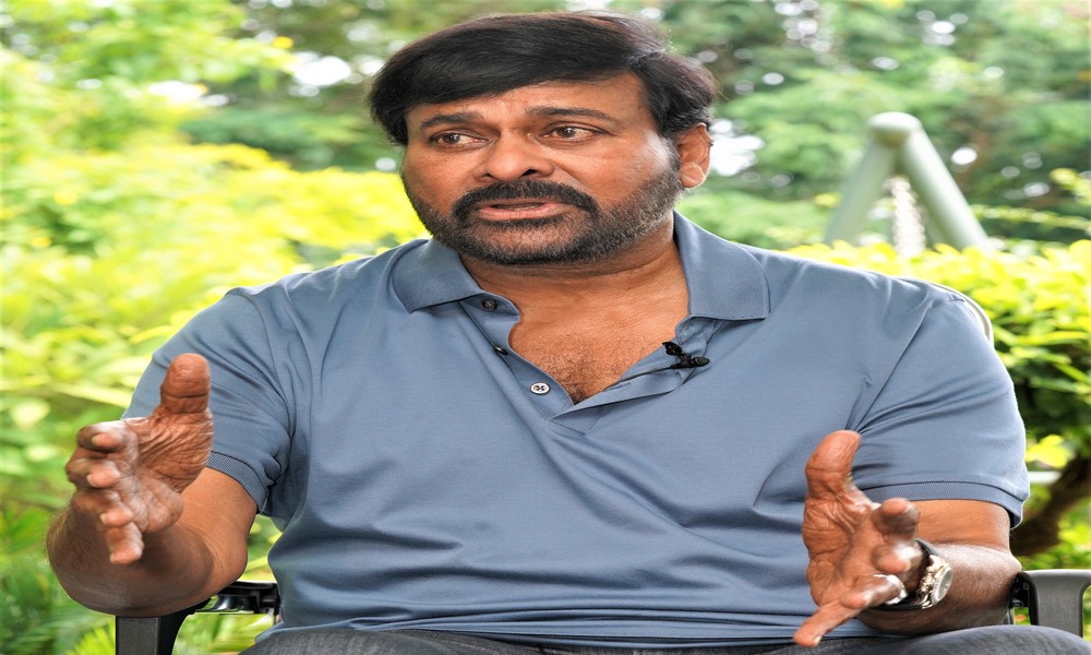 మెగాస్టార్ చిరంజీవి ఇంటర్వ్యూ