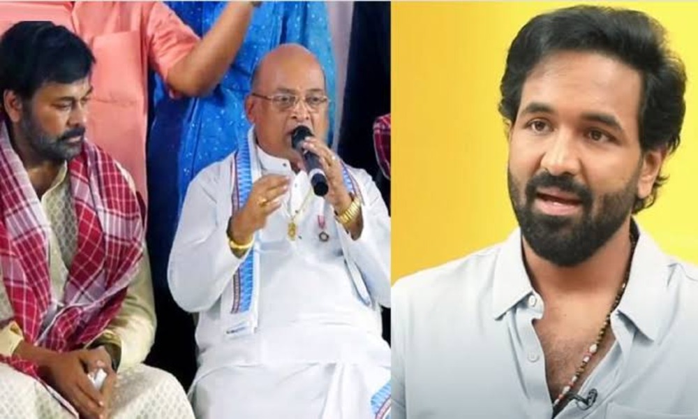 గరికపాటి, చిరంజీవి వివాదం పై స్పందించిన మంచు విష్ణు