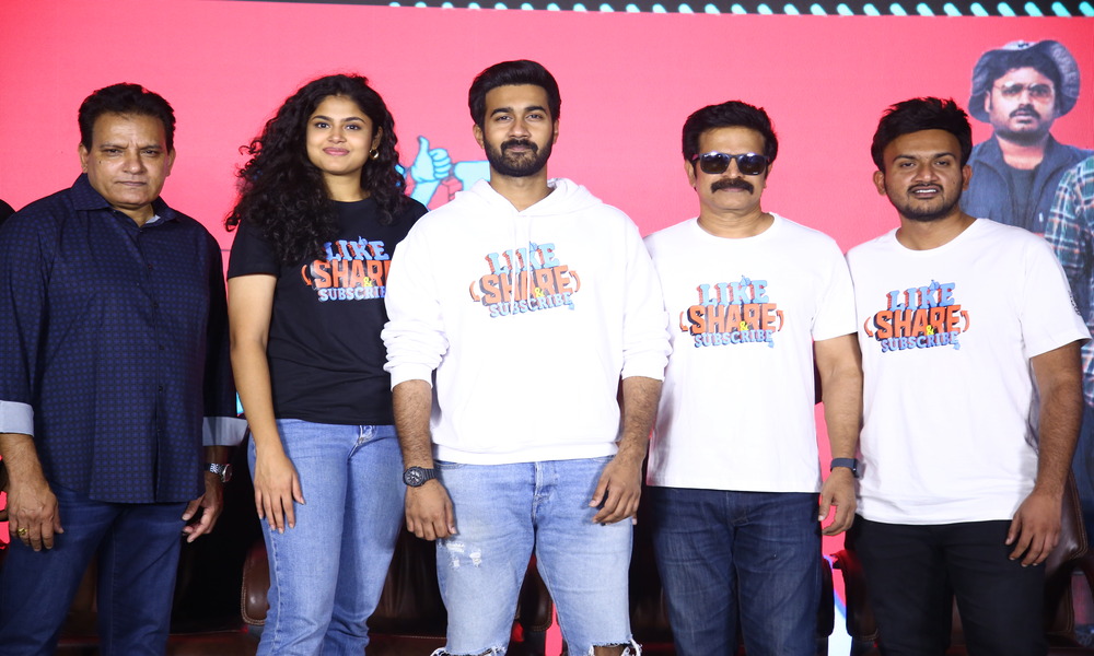 ‘లైక్ షేర్ & సబ్‌స్క్రైబ్’  థియేట్రికల్ ట్రైలర్‌ను లాంచ్ చేసిన రెబల్ స్టార్ ప్రభాస్