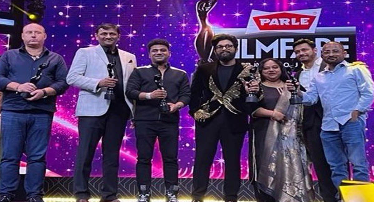 ఫిలింఫేర్ అవార్డులలో ఏడు కేటగిరీలలో అవార్డులను సొంతం చేసుకున్న పుష్ప?