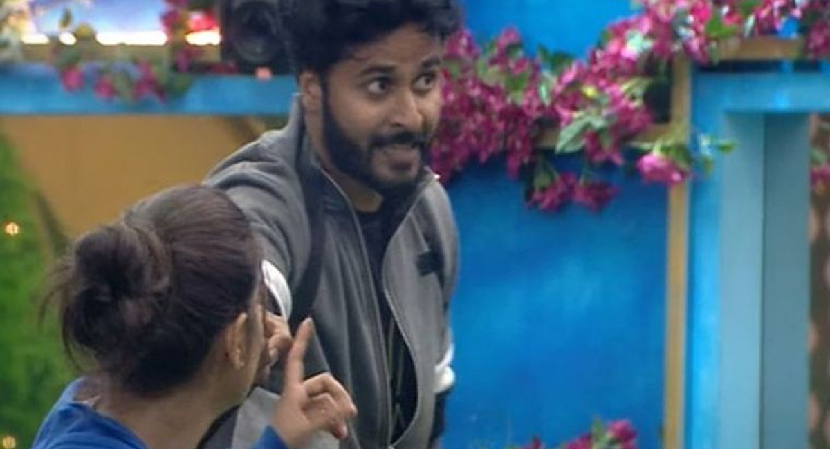 బిగ్ బాస్ హౌజ్ తొడ కొట్టిన శ్రీహన్… ఇద్దరినీ కూడా లాగేస్తా అంటూ..?