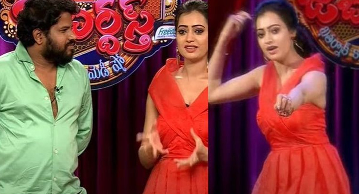 కొత్త యాంకర్ ని లైన్ లో పెట్టే పనిలో ఉన్న ఆది… పాపం పరువు తీసిన యాంకర్…?