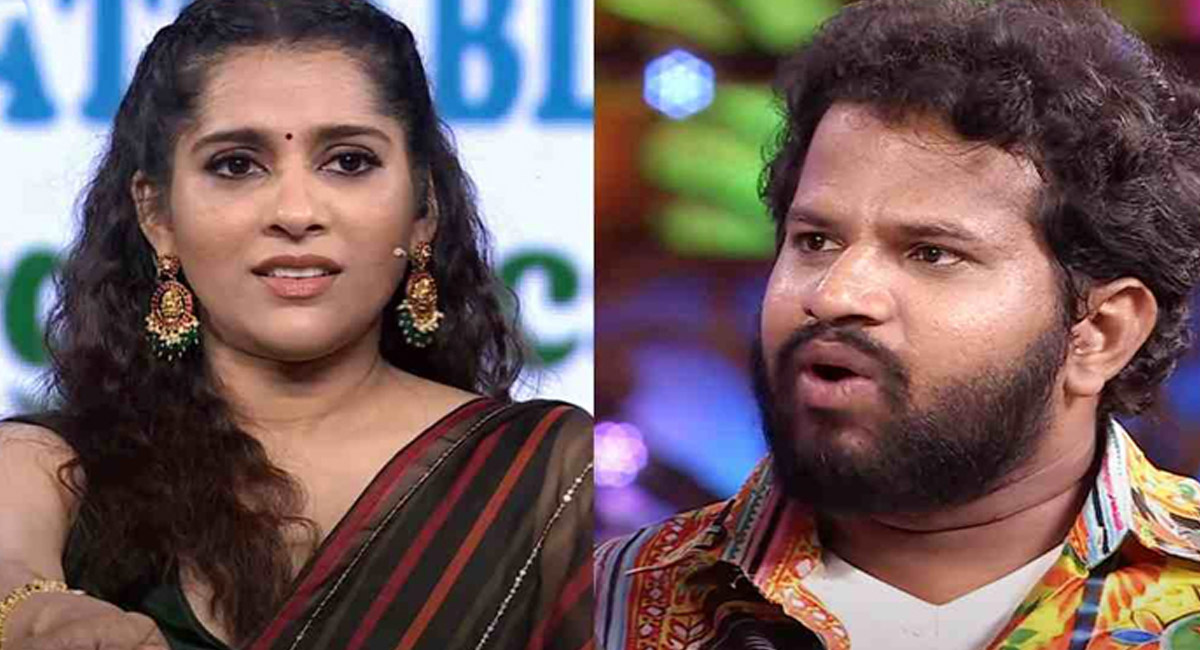 గురువారం కూడా యాడ్ అయితే ఆ రేఖ పెరుగుతుంది అంటూ రష్మి జాతకం చెప్పిన ఆది?