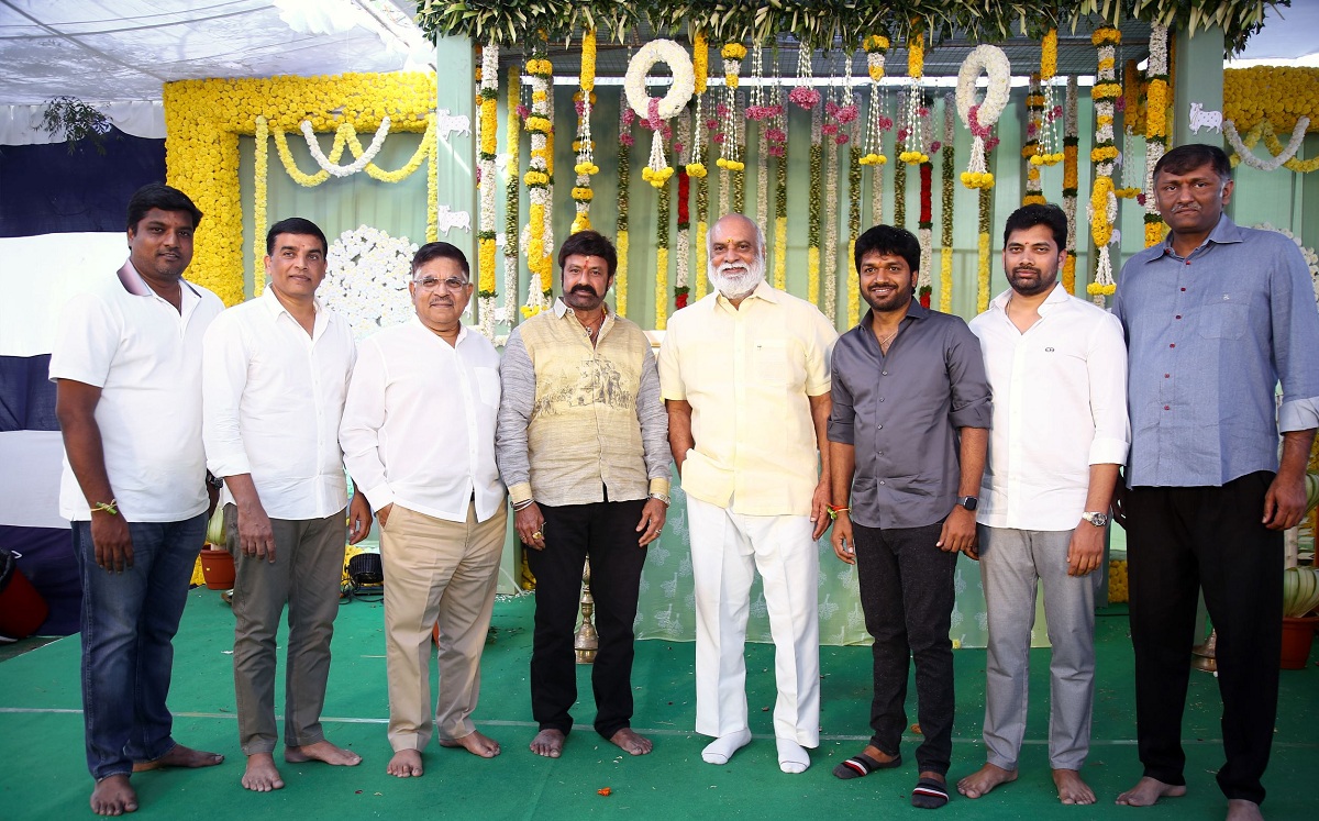 నందమూరి బాలకృష్ణ, అనిల్ రావిపూడి, #NBK108 ప్రారంభం