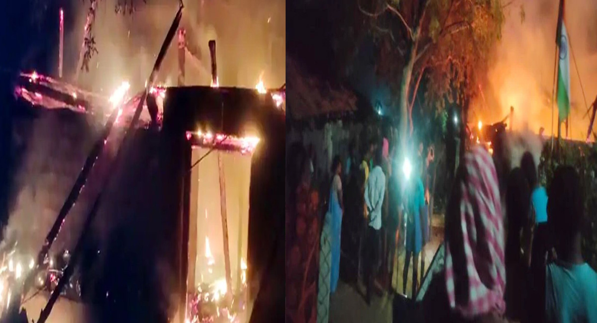 భర్త మీద కోపంతో ఆరుగురిని సజీవ దహనం చేసిన మహిళ?