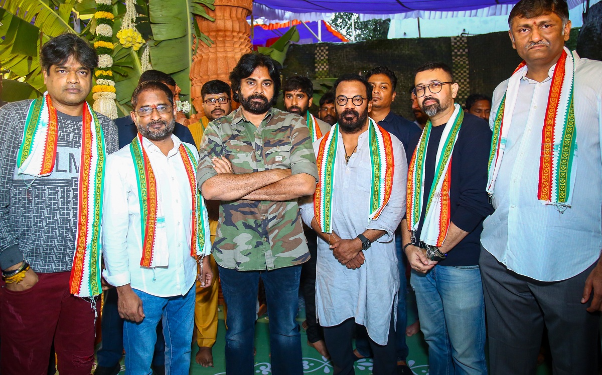 పవన్ కళ్యాణ్ ‘ఉస్తాద్ భగత్ సింగ్’ ఘనంగా ప్రారంభం