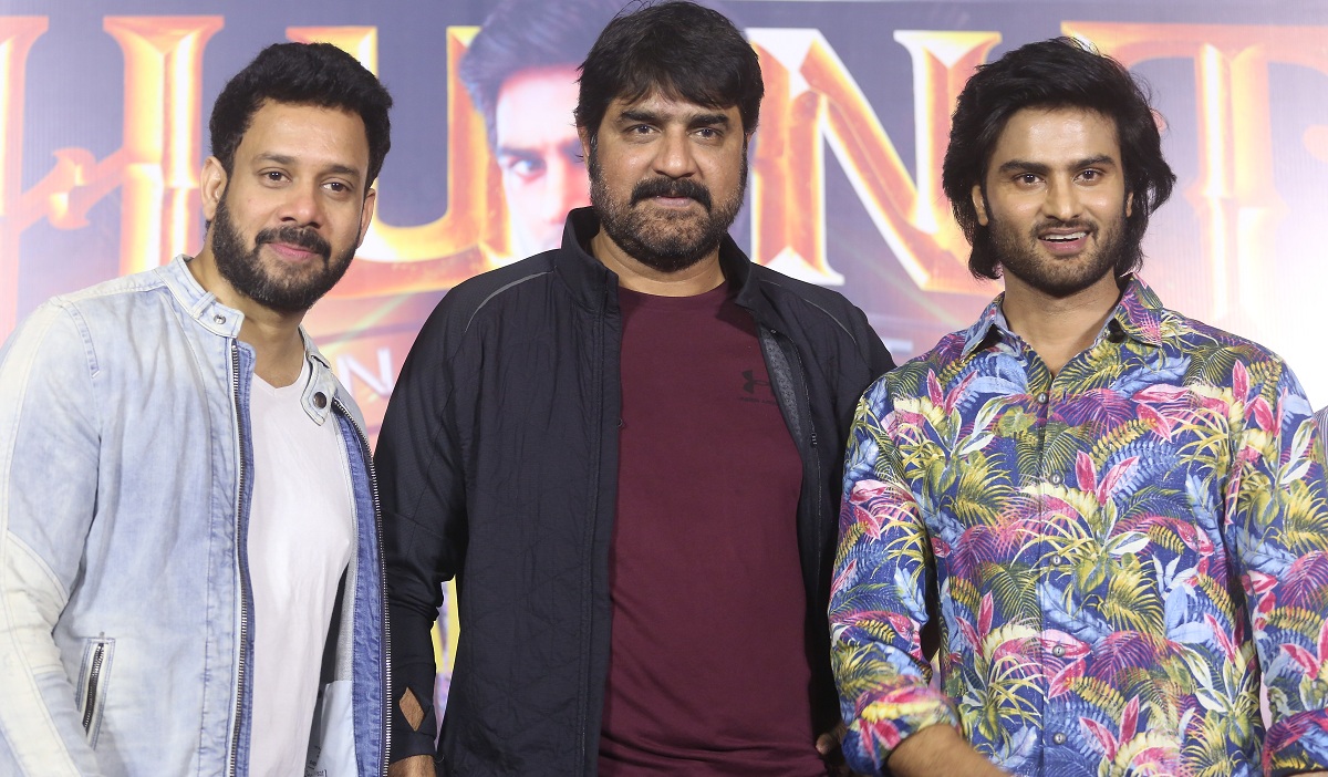 కృష్ణగారు ఇచ్చిన ధైర్యంతో ‘హంట్’ చేశా : హీరో  సుధీర్ బాబు