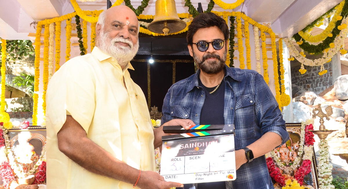 విక్టరీ వెంకటేష్, ‘సైంధవ్’ ఘనంగా ప్రారంభం