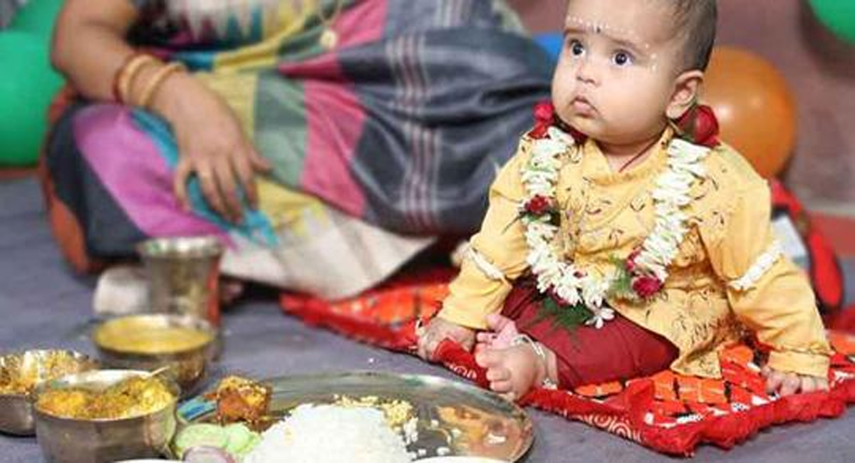 అన్నప్రాసన రోజు పిల్లలకు మొదటిముద్ద  ఎవరు తినిపించాలో తెలుసా..?