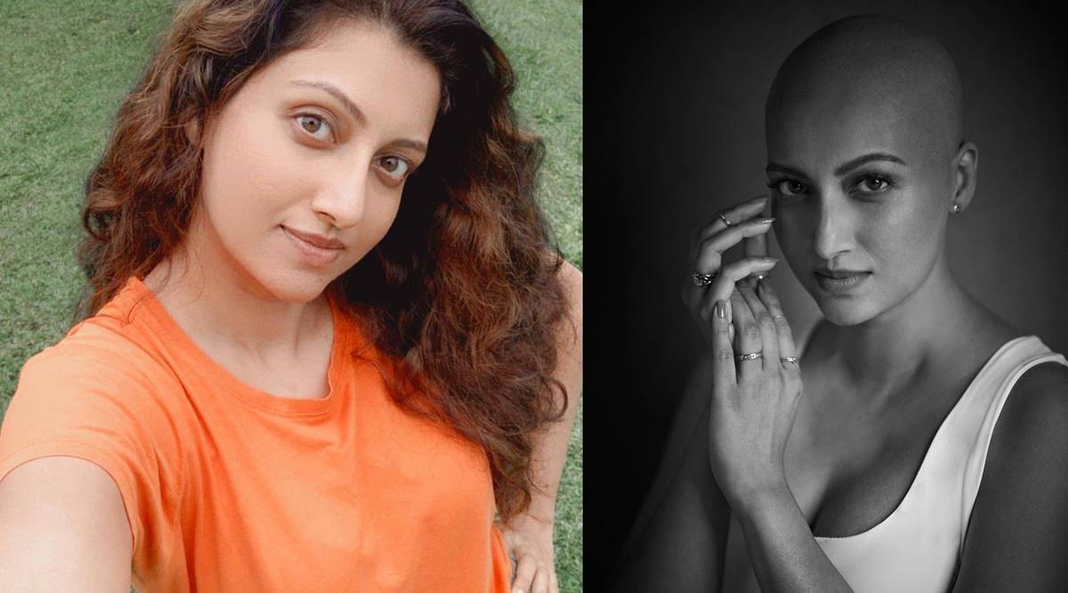 క్యాన్సర్ తో నాడు గుండుతో.. నేడు హెయిర్ తో స్టైలిష్ గా