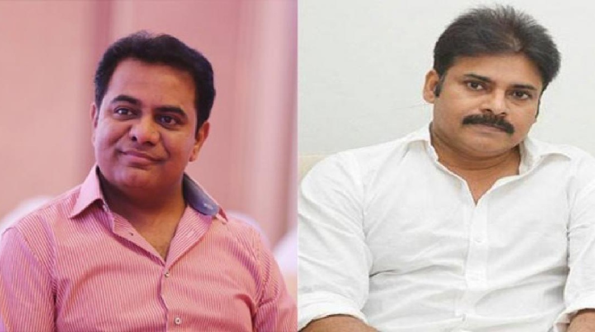 జనసేనాని పవన్ కళ్యాణ్‌తో కేటీయార్ భేటీ.?