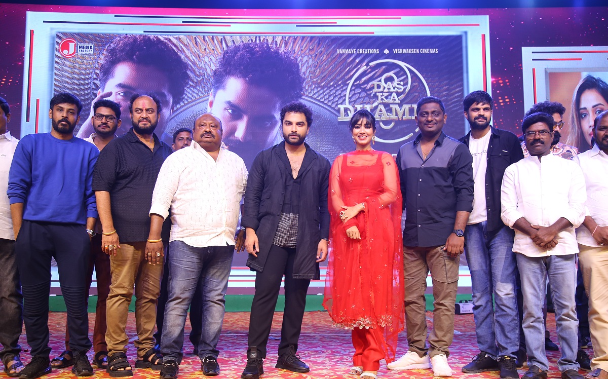 ‘దాస్ కా ధమ్కీ’2.0 ట్రైలర్ లాంచ్ ఈవెంట్ లో విశ్వక్ సేన్