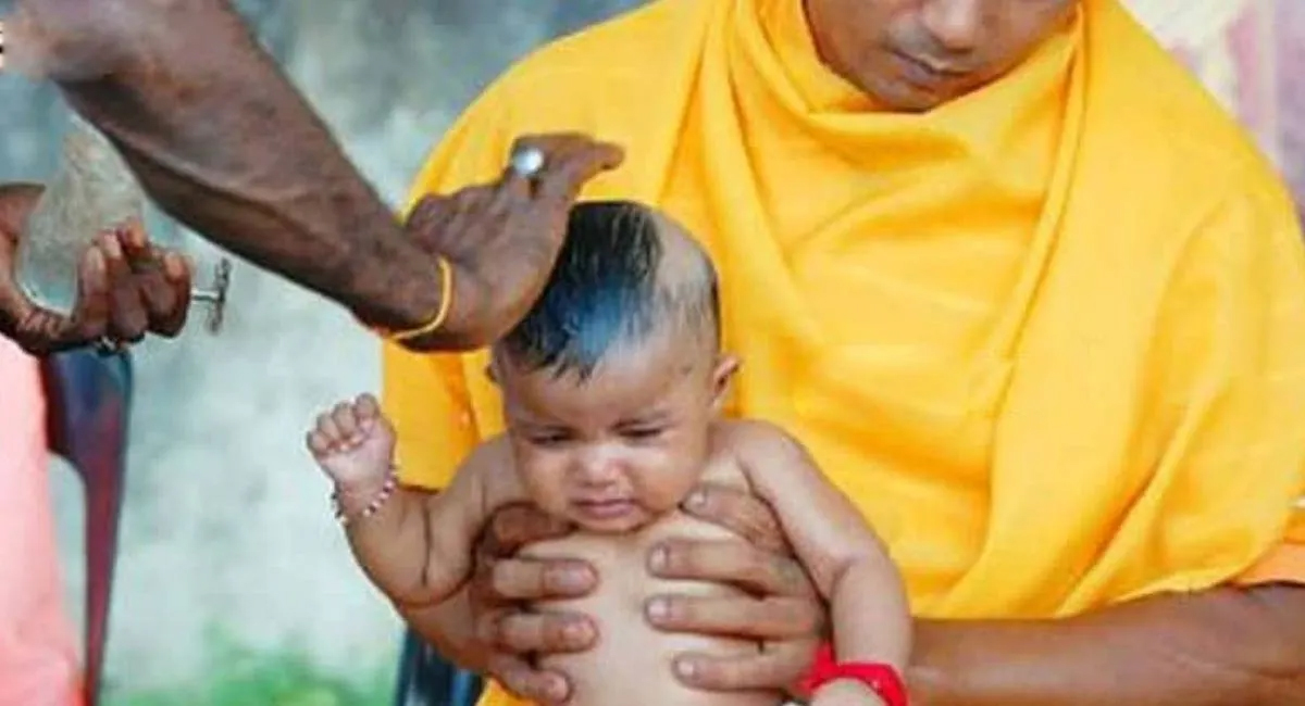 చిన్నపిల్లలకు పుట్టు వెంట్రుకలు తీయడానికి గల కారణం ఏంటో తెలుసా?