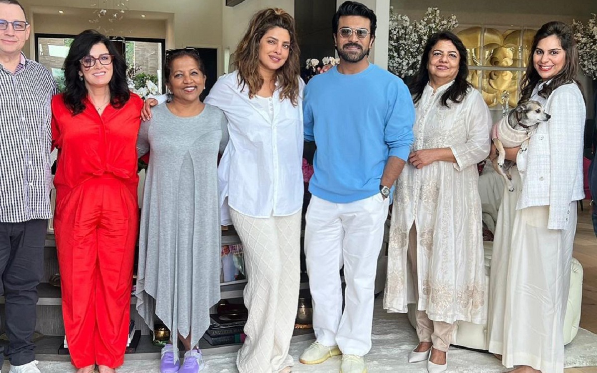 రామ్ చరణ్, ప్రియాంక స్పెషల్ పార్టీ