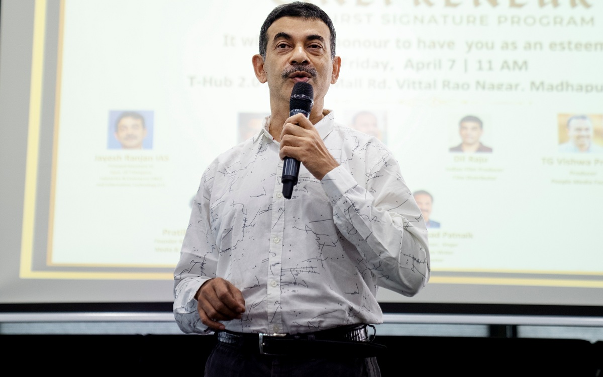 సినీప్రెన్యూర్‌ గ్రాడ్యుయేట్స్‌కి అభినందనలు– జయేష్‌ రంజన్‌