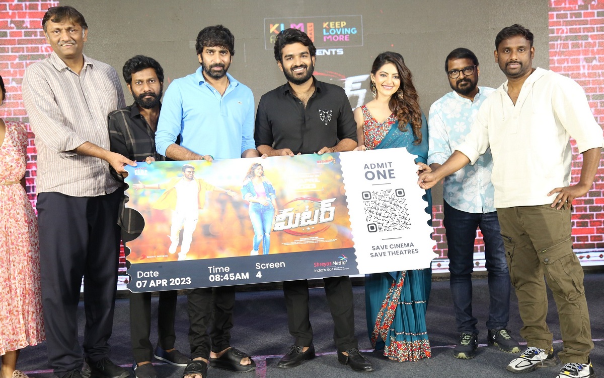 ‘మీటర్’ ఎనర్జీటిక్ ఎంటర్ టైనర్.. ఏప్రిల్ 7న : కిరణ్ అబ్బవరం