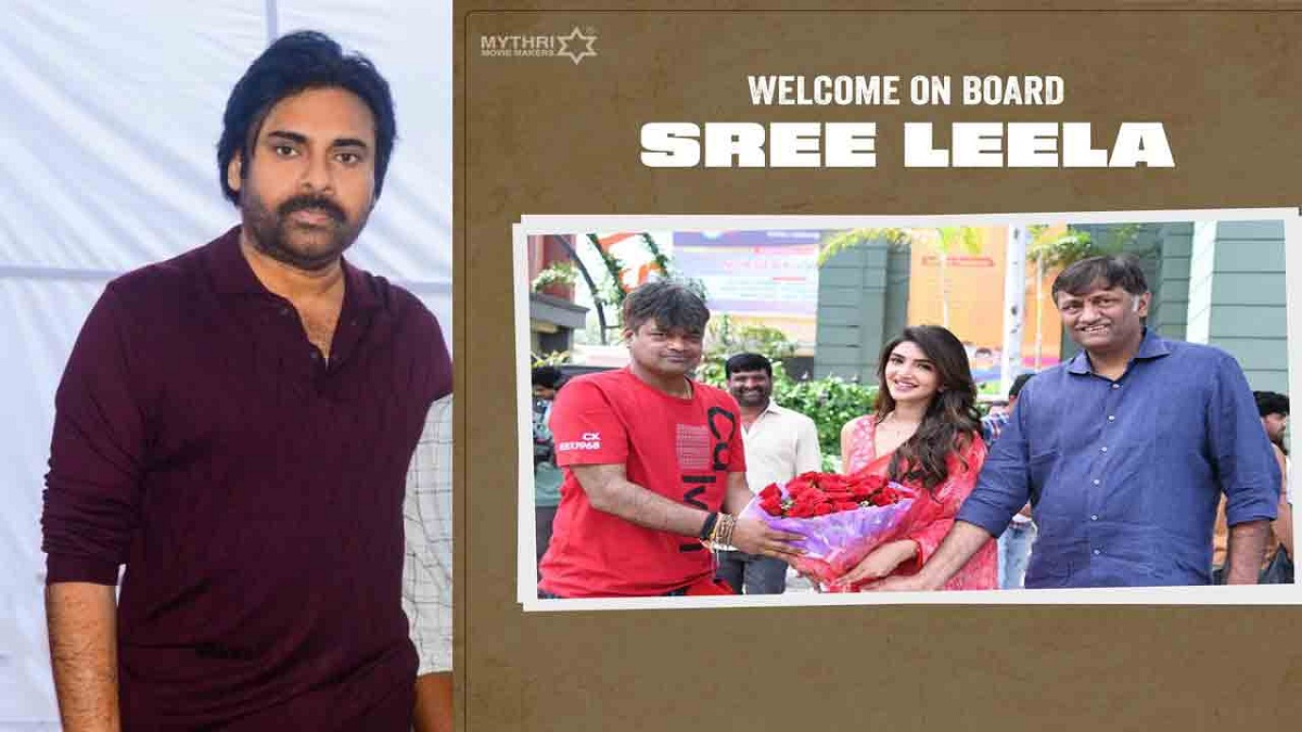 పవన్ కల్యాణ్, శ్రీలీల.. ఓ మాస్ స్టెప్!