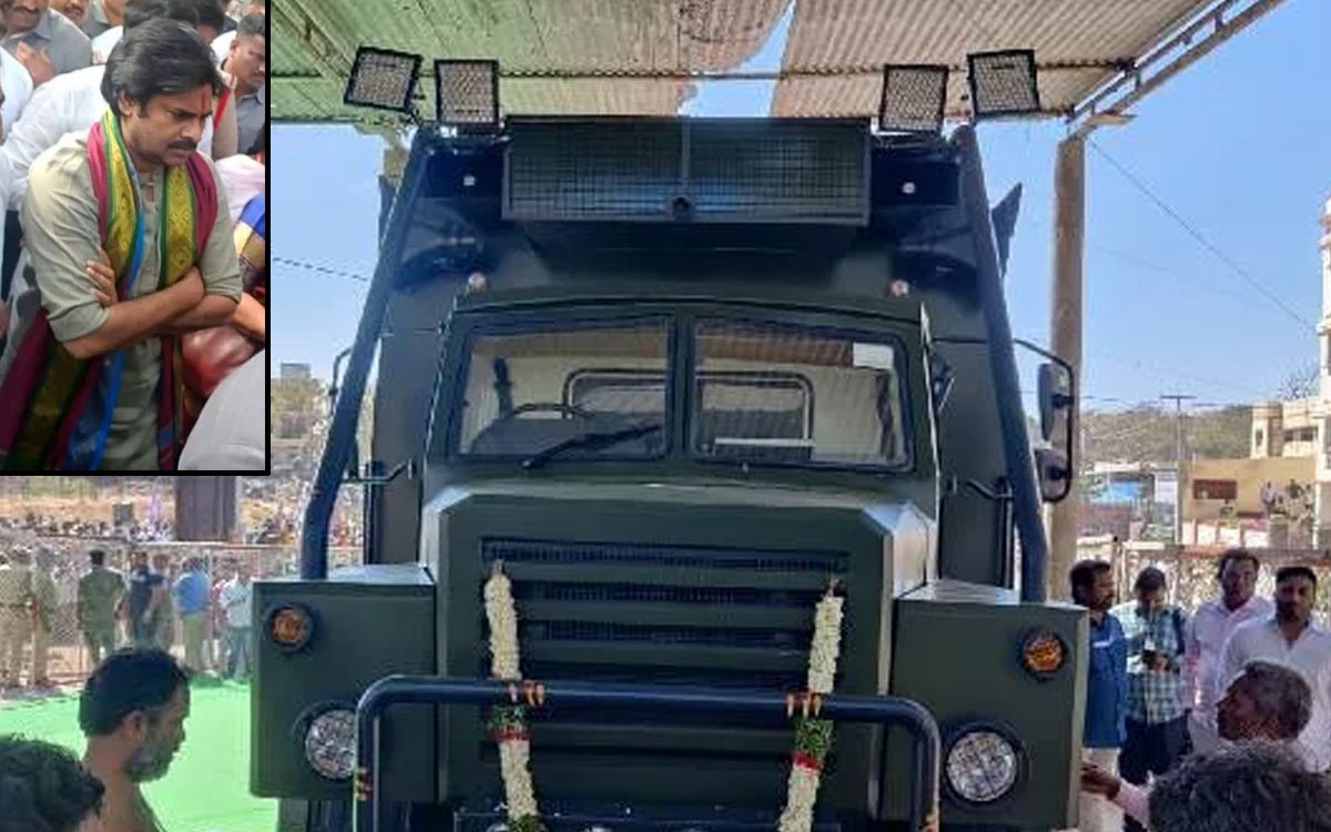 పవన్ కళ్యాణ్ ‘వారాహి’ ఎక్కడ.? ఏం చేస్తోంది.?