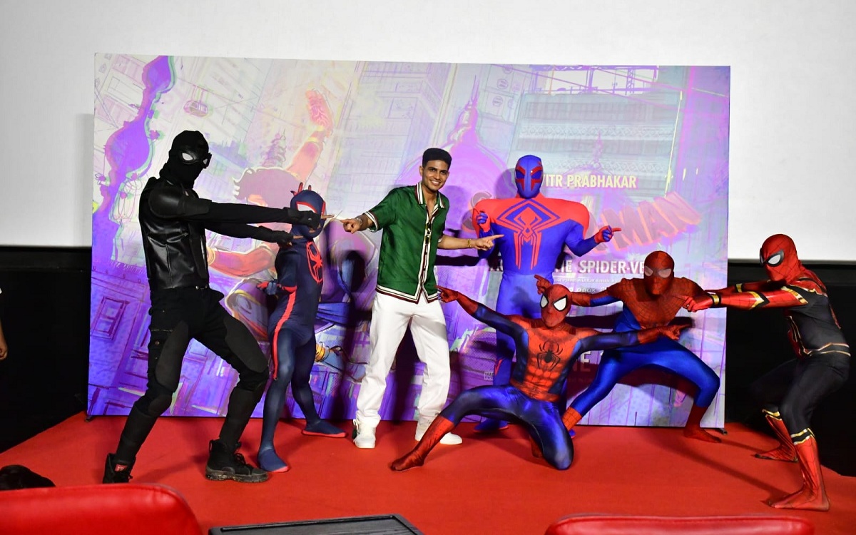 ‘స్పైడర్ మ్యాన్ – ఎక్రాస్ ది స్పైడర్-వెర్స్’ ట్రైలర్‌ను విడుదల చేసిన క్రికెటర్ శుభ్‌మాన్ గిల్