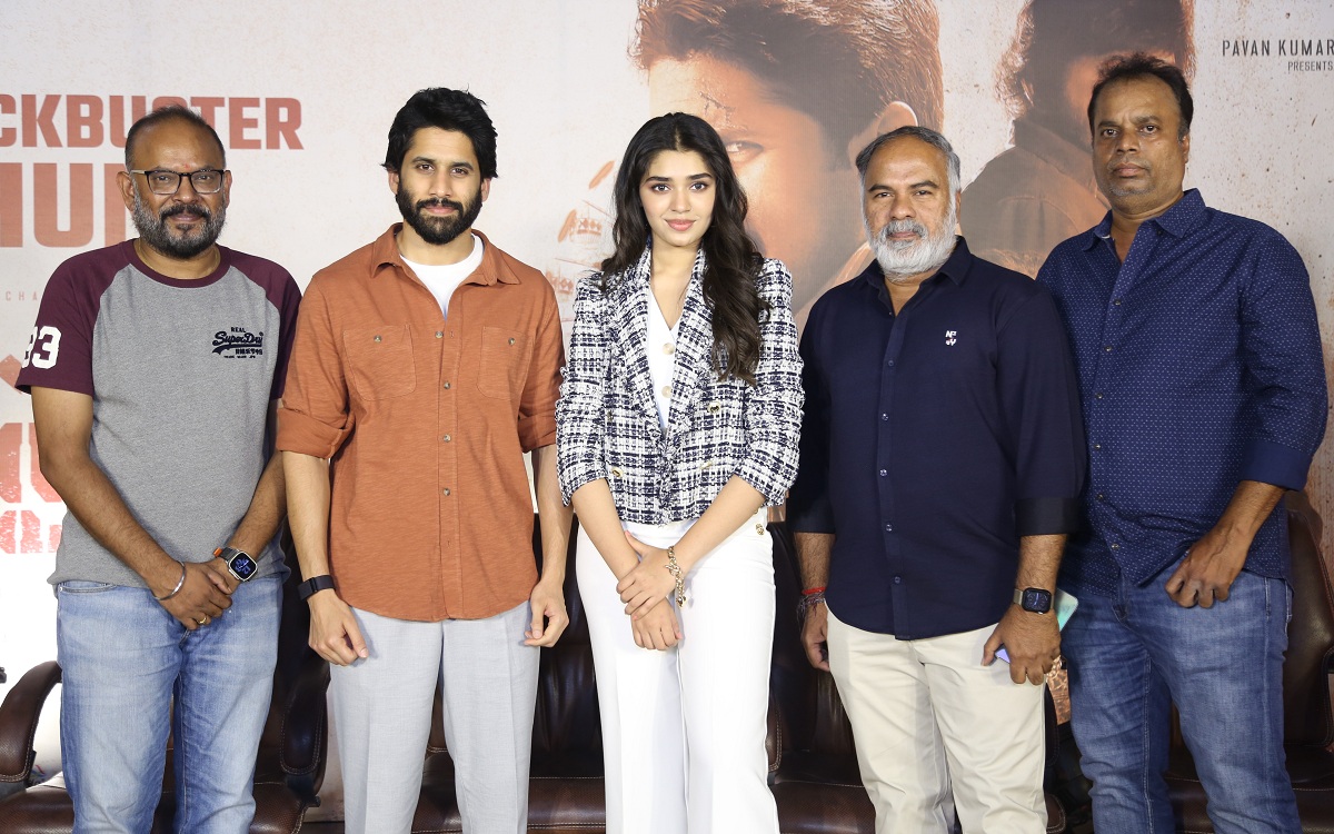 కస్టడీ సినిమాను ఆదరిస్తున్న తెలుగు సినిమా ఆడియన్స్‌ కు ప్రత్యేక కృతజ్ఞతలు: కస్టడీ టీం