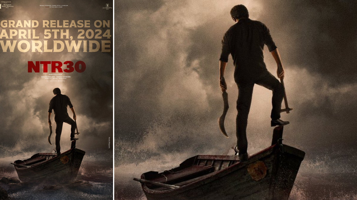 ఎన్టీఆర్ 30 నుంచి  బర్త్ డే సర్ప్రైజ్