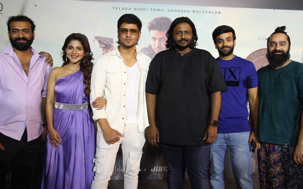 స్పై. చిత్రం దేశ భక్తి తో కూడిన యాక్షన్ ఎంటర్ టైనర్ : నిఖిల్