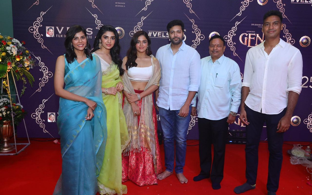 జ‌యం ర‌వి నెక్ట్స్ మూవీ ‘జీని’ గ్రాండ్ లాంచ్‌