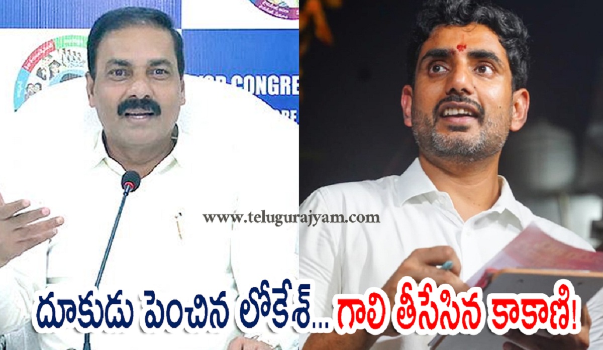 దూకుడు పెంచిన లోకేశ్… గాలి తీసేసిన కాకాణి!