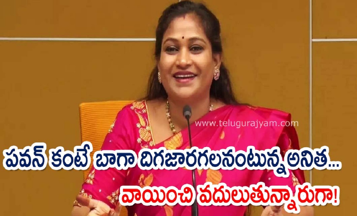 పవన్ కంటే బాగా దిగజారగలనంటున్న అనిత… వాయించి వదులుతున్నారుగా!