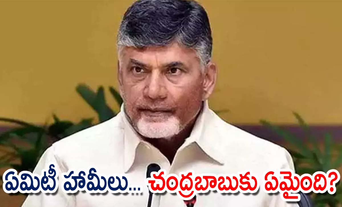 ఏమిటీ హామీలు… చంద్రబాబుకు ఏమైంది?