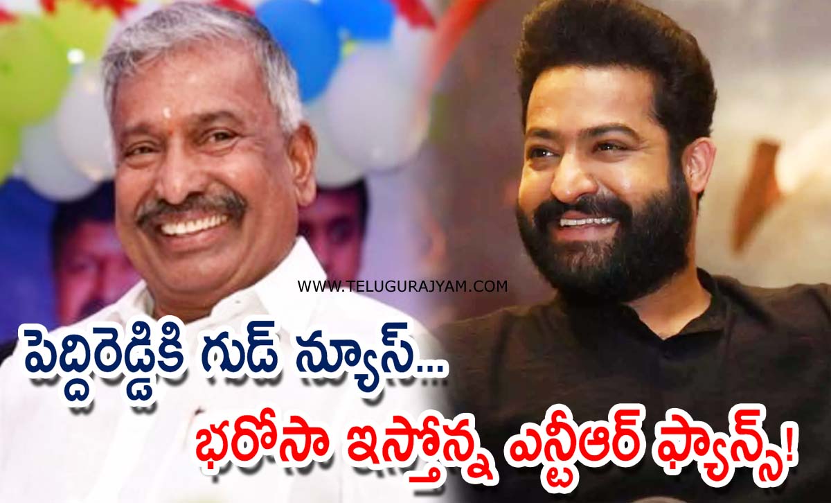 పెద్దిరెడ్డికి గుడ్ న్యూస్… కుప్పంలో భారీగా ఎన్టీఆర్ కటౌట్లు!