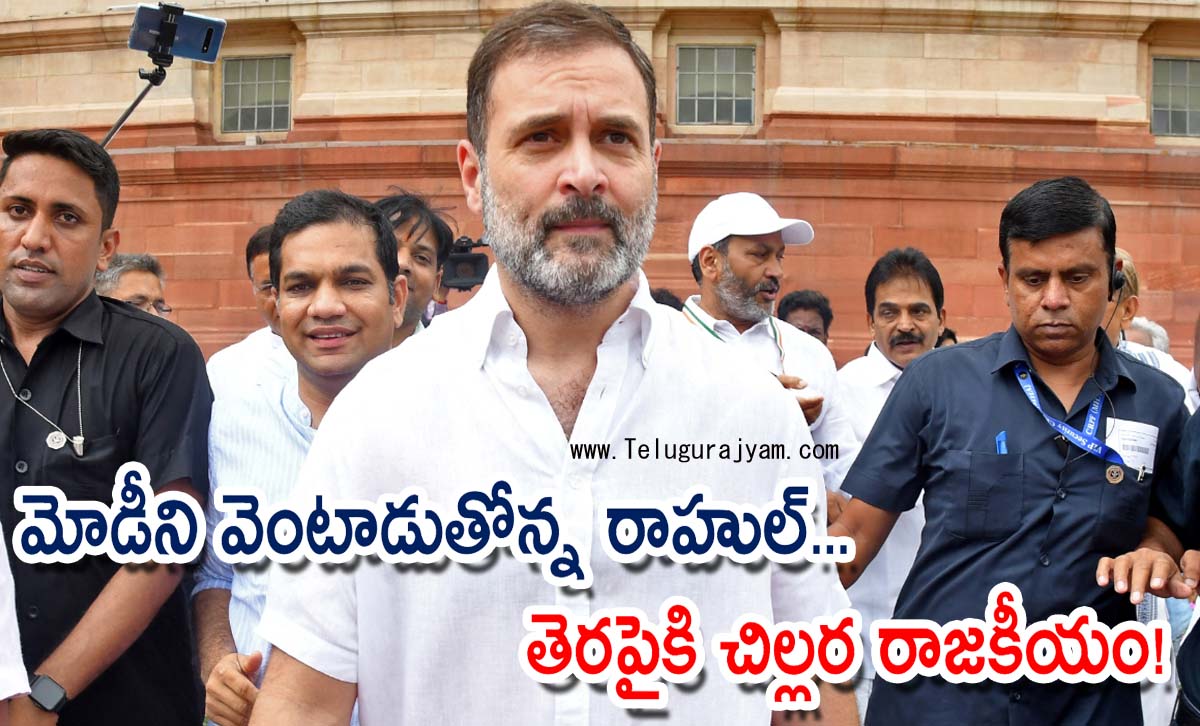మోడీని వెంటాడుతోన్న రాహుల్… తెరపైకి చిల్లర రాజకీయం!