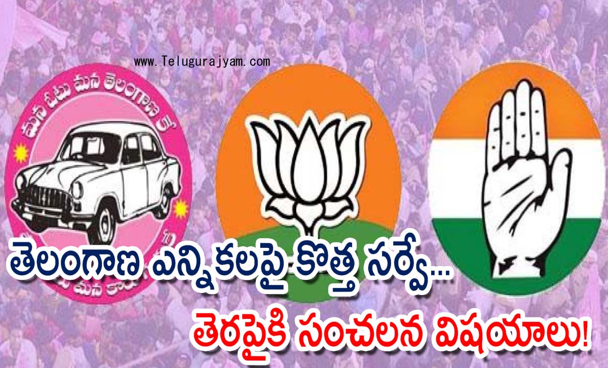 తెలంగాణ ఎన్నికలపై కొత్త సర్వే… తెరపైకి సంచలన విషయాలు!