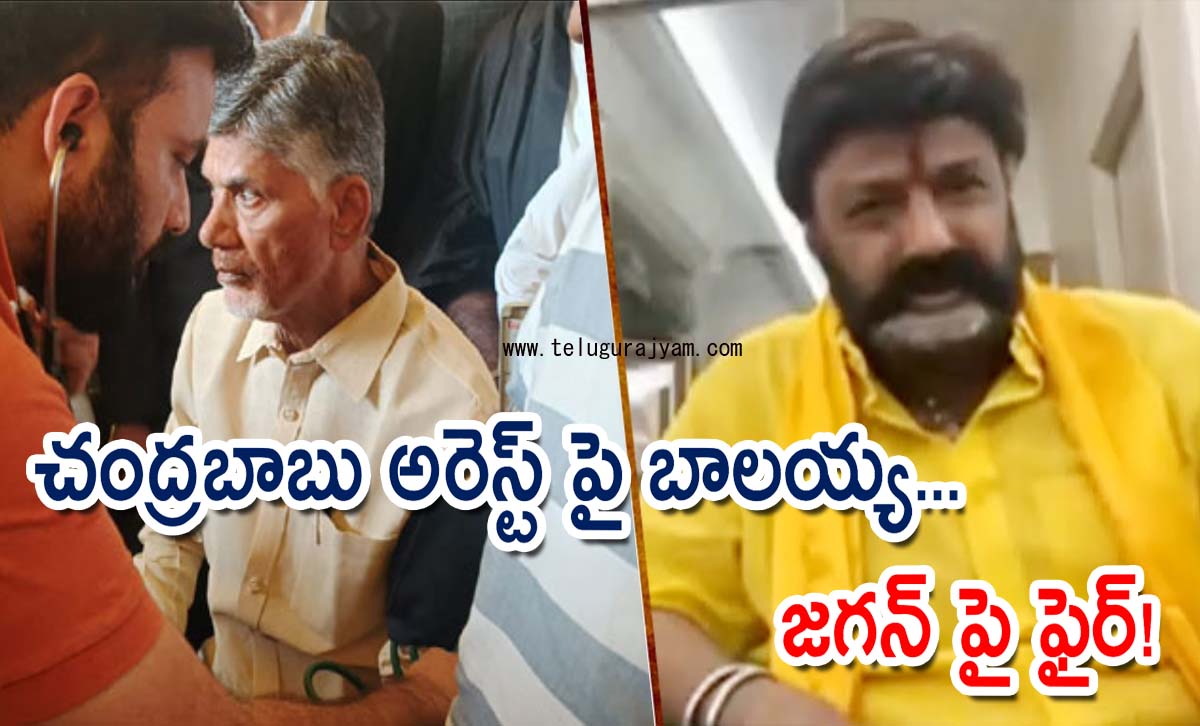 చంద్రబాబు అరెస్ట్ పై స్పందించిన బాలయ్య… జగన్ పై ఫైర్!