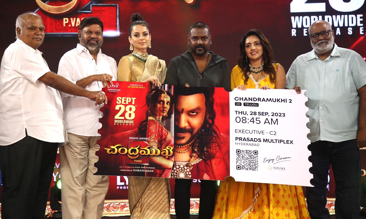 సెప్టెంబ‌ర్ 28న రాబోతోన్న ‘చంద్రముఖి 2’ అందరికీ నచ్చుతుంది: రాఘవ లారెన్స్