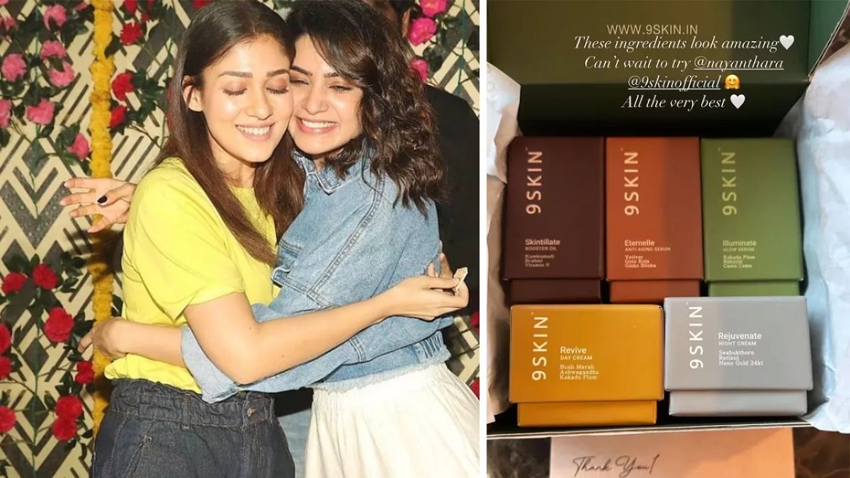 స్నేహం కోసం… నయనతార ‘9 స్కిన్‌’ నుంచి సమంతకు గిఫ్టుగా కాస్మోటిక్స్‌