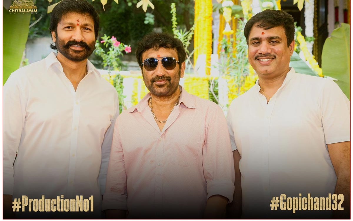 గోపీచంద్, #గోపీచంద్32 షూటింగ్ ఇటలీలో ప్రారంభం