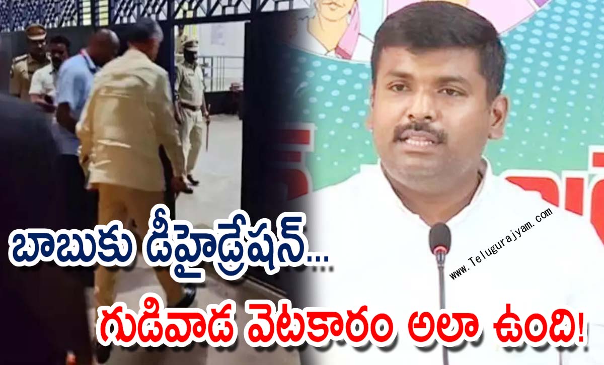 బాబుకు డీహైడ్రేషన్… గుడివాడ వెటకారం అలా ఉంది!
