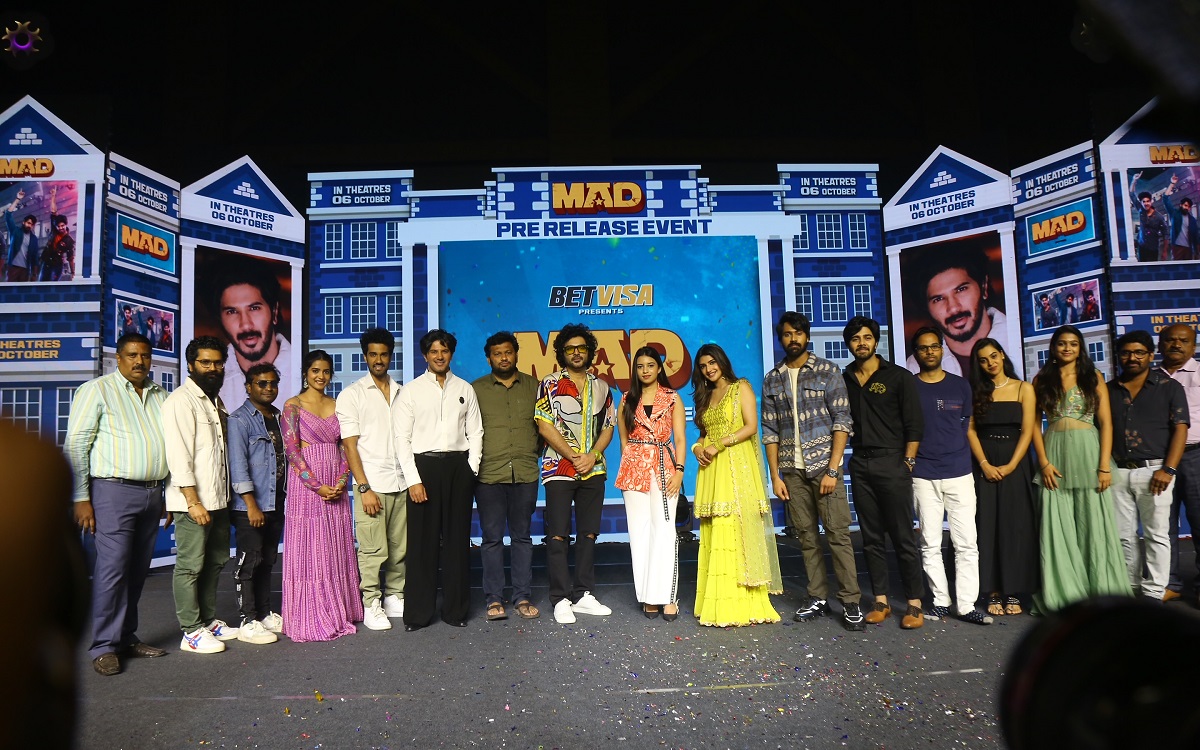 ‘మ్యాడ్’ చిత్రం మ్యాడ్ బ్లాక్ బస్టర్ అవుతుంది: దుల్కర్ సల్మాన్