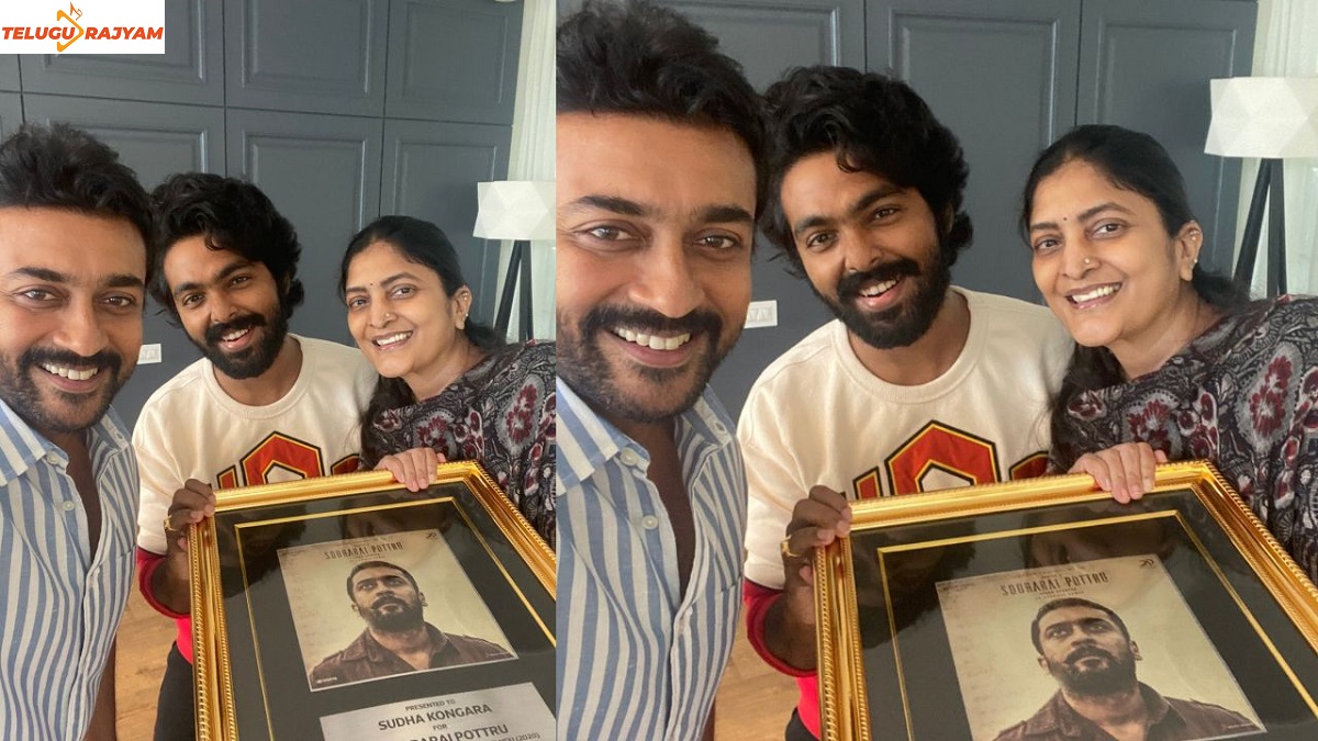 సూర్య 43వ సినిమా కోసం మళ్ళీ కలిసిన నేషనల్ అవార్డ్ విన్నింగ్ ఆకాశం నీ హద్దురా టీం