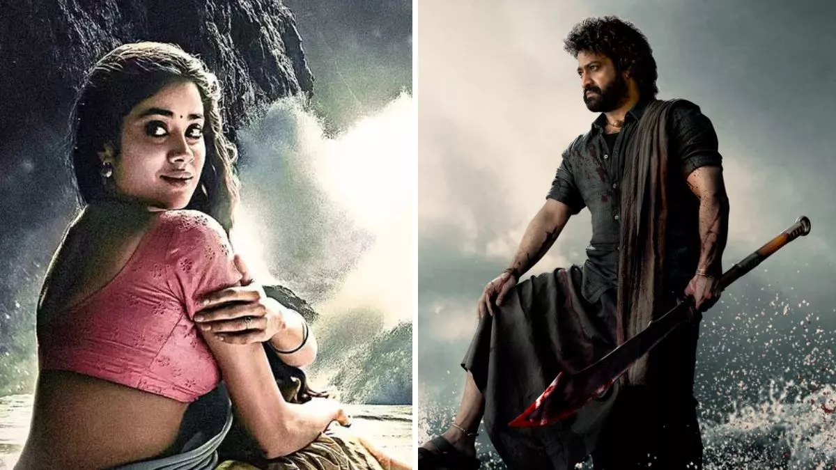 దేవర : సుకుమార్ హీరోయిన్స్ ని కాపీ కొట్టేసిన కొరటాల 