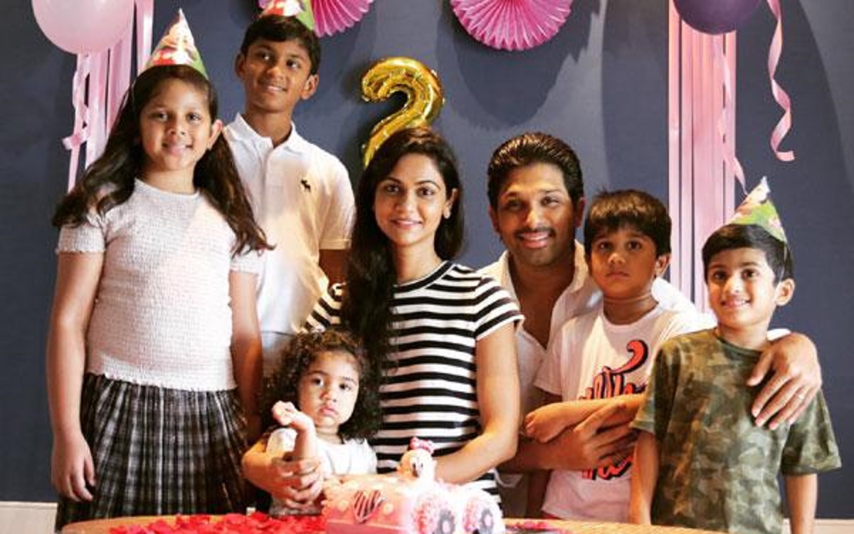 అల్లు అర్జున్ కుమార్తెతో సరదాలు.. పుట్టిన రోజు సందర్భంగా ఫన్నీ అల్లరి!