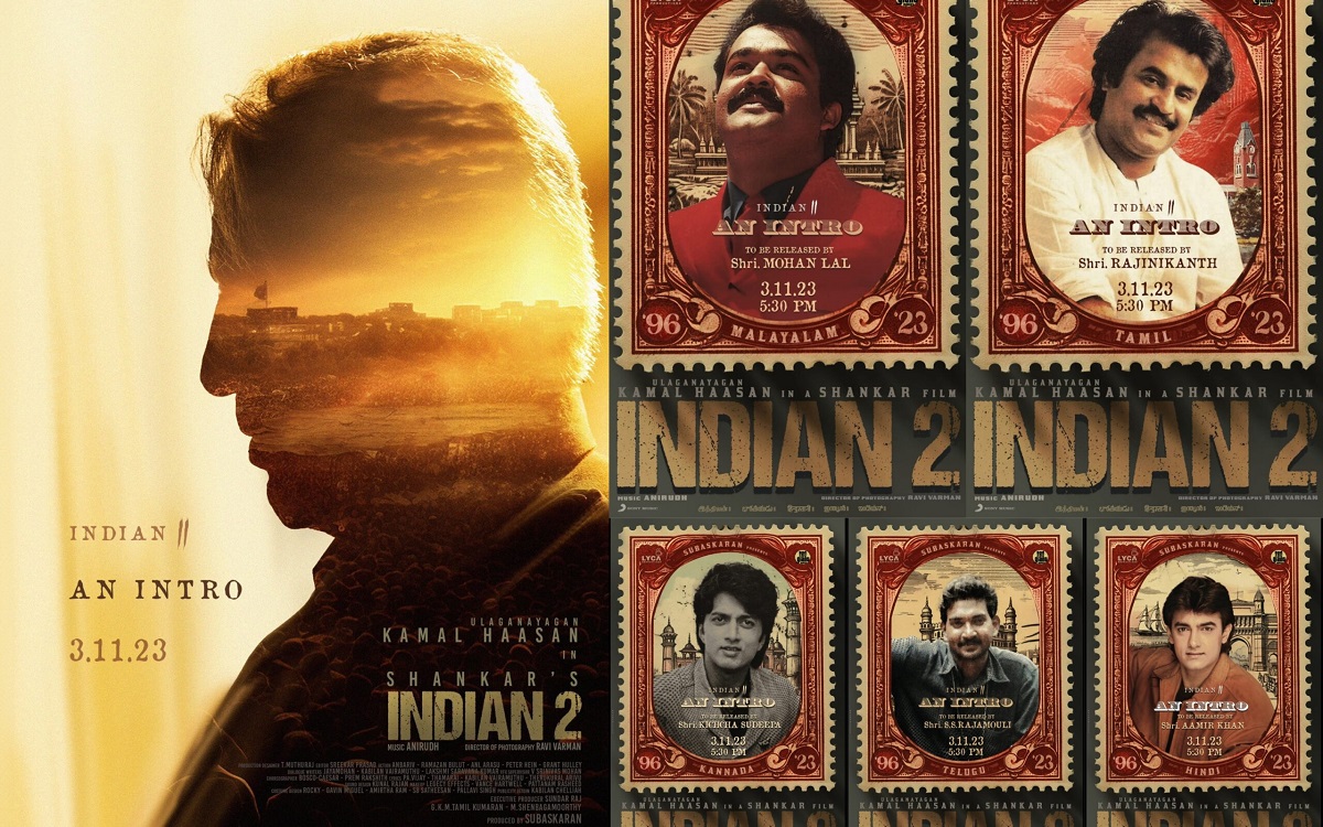 క‌మ‌ల్ హాస‌న్‌, డైరెక్ట‌ర్ శంక‌ర్ ‘ఇండియన్ 2’ ఇంట్రో గ్లింప్స్‌