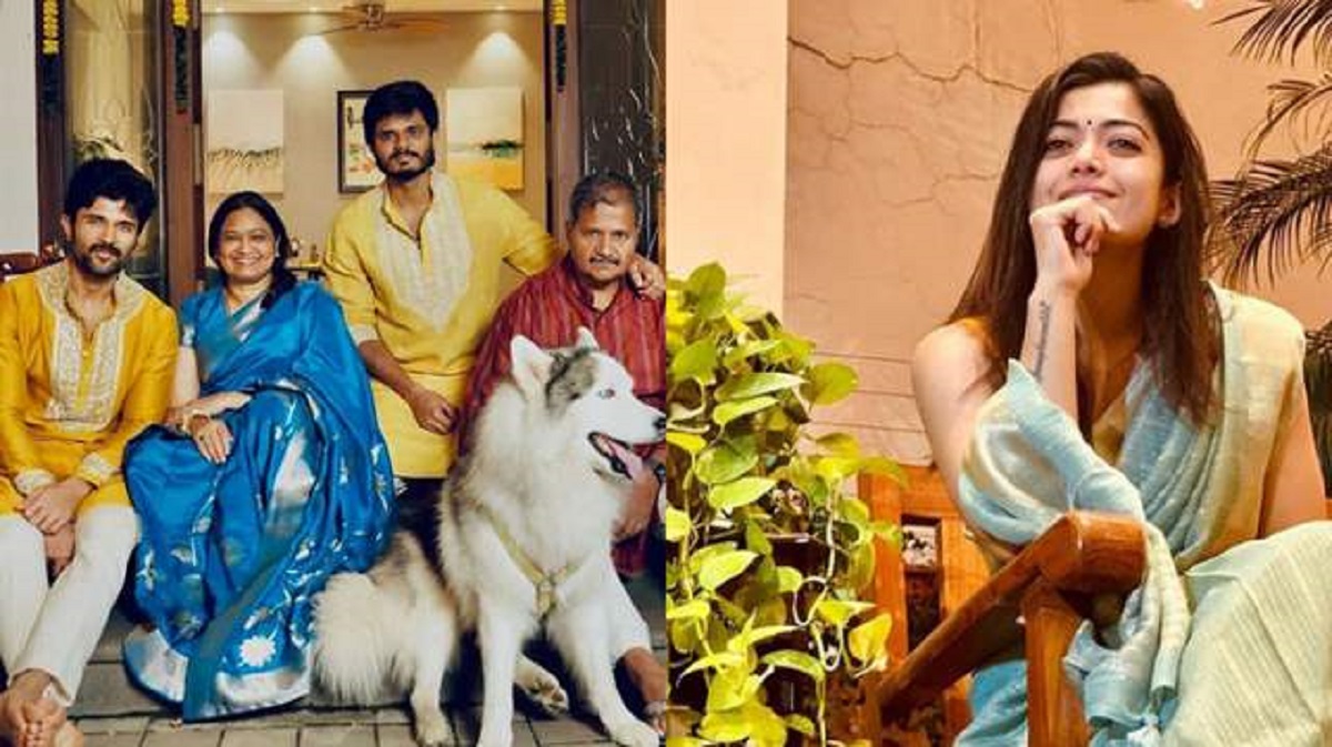 విజయ్‌ దేవరకొండ ఇంట్లో దీపావళి వేడుకలో రష్మిక మందన్న!?