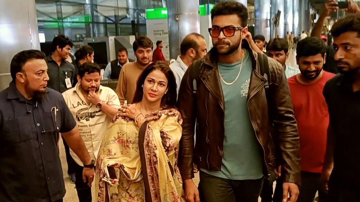 హైదరాబాద్‌కు చేరుకున్న నూతన దంపతులు!