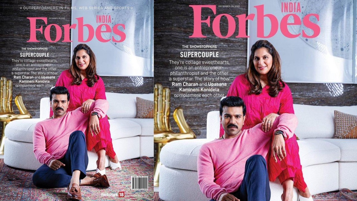 ఫోర్బ్స్‌ మ్యాగజైన్‌ కవర్‌పై చెర్రీ దంపతులు