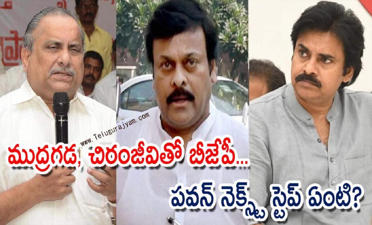ముద్రగడ, చిరంజీవితో బీజేపీ… పవన్ నెక్స్ట్ స్టెప్ ఏంటి?