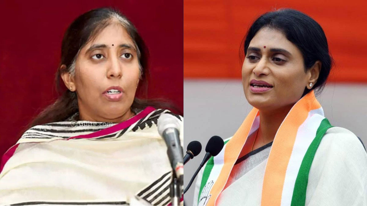 సునీతా రెడ్డితో చేతులు కలిపిన వైఎస్ షర్మిల.!