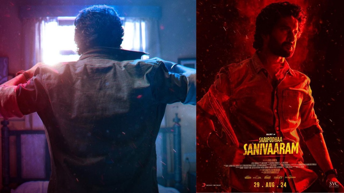 నాని, వివేక్ ఆత్రేయ ‘సరిపోదా శనివారం’ టీజర్ విడుదల- ఆగస్ట్ 29న థియేట్రికల్ రిలీజ్